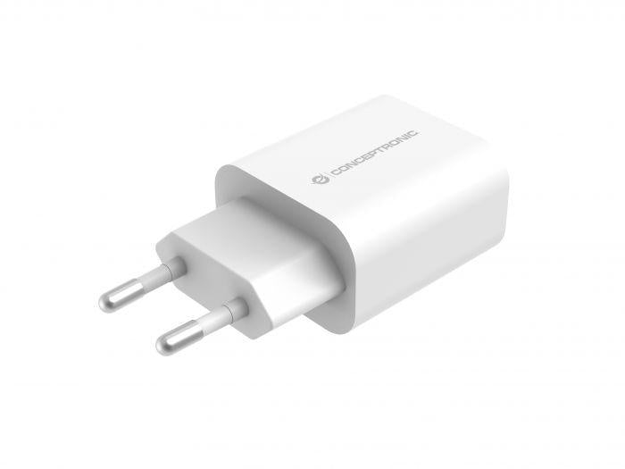 CONCEPTRONIC ALTHEA07W 1-Port 20W USB-C PD Charger, 40.2 x 43.5 x 26 mm