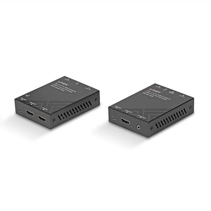 Lindy Cat.6 HDMI 4k60 KVM Extender, distanta maxima 70m latime de banda suportata  18Gbps, rezolutie maxima 3840x2160@60Hz 4:4:4 8bit, negru