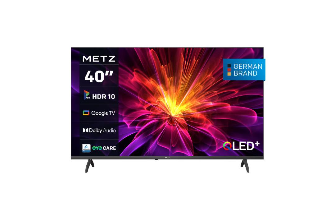 Televizor METZ QLED 40MQE7000, 100 cm, Smart Google TV, Full HD, Clasa E (Brand German)
