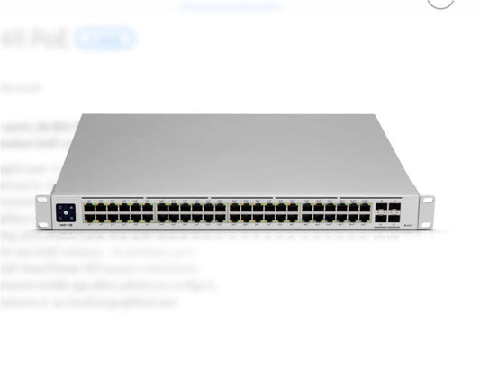 Switch Ubiquiti UniFi USW-48-POE, 48 port, 10/100/1000 Mbps