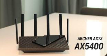Router wireless TP-LINK Gigabit Archer AX73, AX5400, WiFI 6, Dual-Band