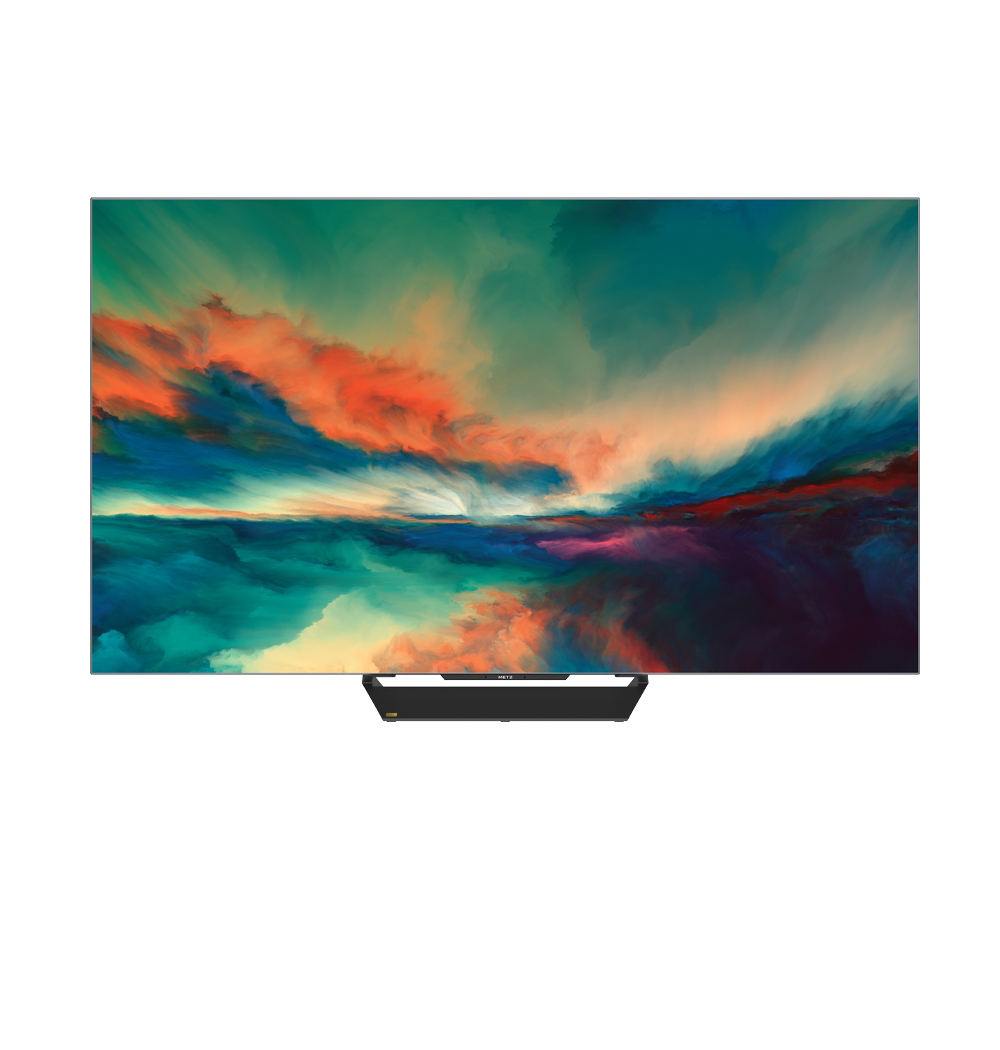 Televizor METZ Mini LED 65MNE9000, 164 cm, Smart Google TV ,4K Ultra HD, 120 Hz, Clasa F (Brand German)