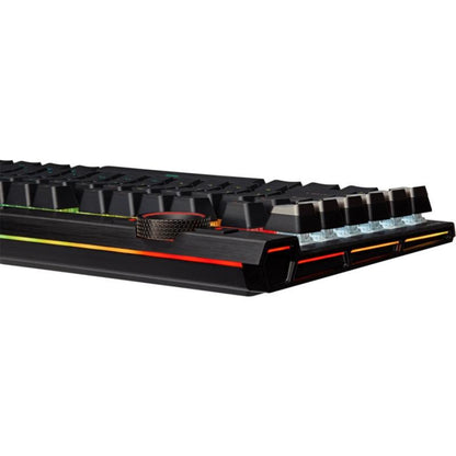CORSAIR K100 RGB OPTICAL-MECHANICAL, negru  Full Key (NKRO) with 100% Anti-Ghosting Supported in iCUE Profiles up to 200 depending on complexity Wired Connectivity 2x USB 3.0 or 3.1 Type-A Key Switches CORSAIR OPX Optical- Mechanical