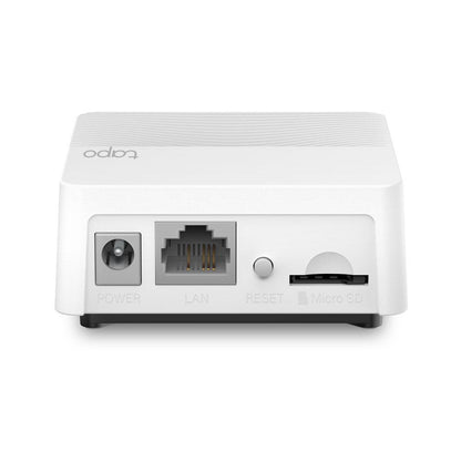 TP-Link Wireless Smart Hub Tapo H200, Frecventa: 2.4GHz Wi-Fi & Sub-1G, 863.35MHz, 864.35MHz, 868.35MHz, Temperatura operare: 0-40?, Dimensiuni: 71.45*71.45*31.25 mm.