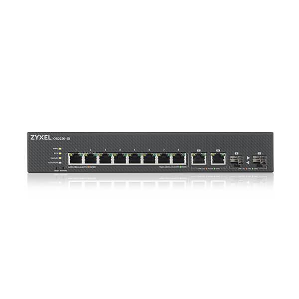 ZYXEL GS2220-10HP 10-PORT GBE SWITCH