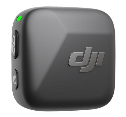 Kit DJI MIC Mini, 1x microfon, 1x receptor, 1x incarcator, Wireless, Omnidirectional,  Raza Actiune 400m, Noise Canceling