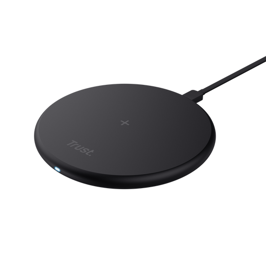 Incarcator Trust wireless Viro Fast, 20W, negru