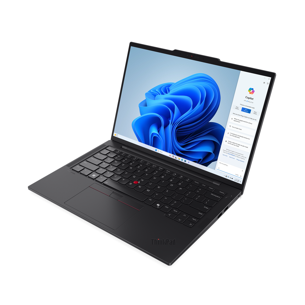 Laptop Lenovo ThinkPad T14s Gen 5; 14" WUXGA; Intel Core Ultra 7 155U; Integrated Intel Graphics; RAM 32GB, SSD 1TB, 3YP W11P