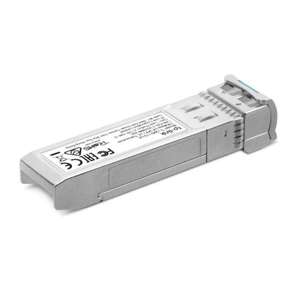 "10Gbase-LR SFP+ LC Transceiver SPEC: 1310 nm Single-mode, LC Duplex Connector, Up to 10 km Distance"