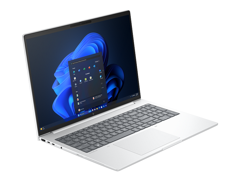 Laptop HP EliteBook 8 G1i cu procesor Intel Core Ultra7-255U 12-Core (2GHz, up to 5.2GHz, 12MB) 12 TOPS, 16.0 inch WUXGA, 32GB DDR5, SSD 1TB PCIe NVMe, Intel Graphics, Windows 11 Pro 64bit, Silver, 3yw Offsite