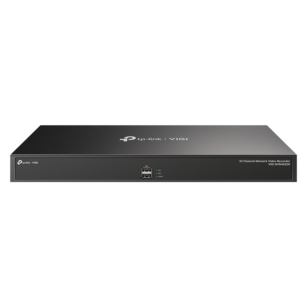 NVR TP-Link VIGI 32 canale 4032H ; 8 MP,2 SATA Interface, max 20TB, H.265+; ONVIF, etec?ie mi?care, linie, intruziune, persoane, vehicule etc.