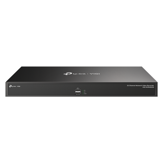 NVR TP-Link VIGI 32 canale 4032H ; 8 MP,2 SATA Interface, max 20TB, H.265+; ONVIF, etec?ie mi?care, linie, intruziune, persoane, vehicule etc.