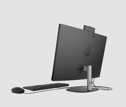 All-in-One HP ProOne 240 G10 23.8 inch Non-Touch IPS FHD, Intel Core i7-1355U, video Integrat Intel Iris Xe Graphics, RAM 16GB, SSD 512GB, Fixed Stand, HP 125 Black Wired Keyboard, HP 125 Black Wired Mouse, Iron Gray, Microsoft Windows 11 PRO 64bit, 3yw