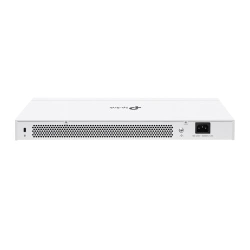 Switch TP-Link cu 24 de porturi,  24× 10/100/1000 Mbps RJ45 Ports (Auto- Negotiation/Auto MDI/MDIX), capacitate switch 56 Gbps, dimensiuni (440× 180×44 mm)