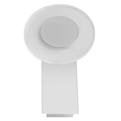 Aplica LED inteligenta pentru baie Ledvance SMART+ Wifi Orbis Wave 200, 8W, 700 lm, lumina alba (3000-6500K), IP44, 200x93x120mm, metal, Argintiu