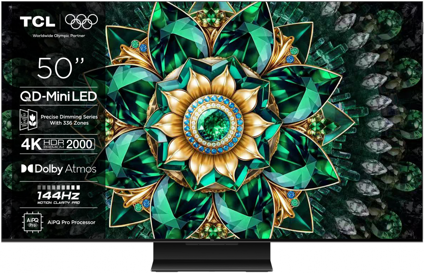 Televizor TCL Mini LED 50Q7C, 126 cm, Smart Google TV, 4K Ultra HD, (Model 2025)