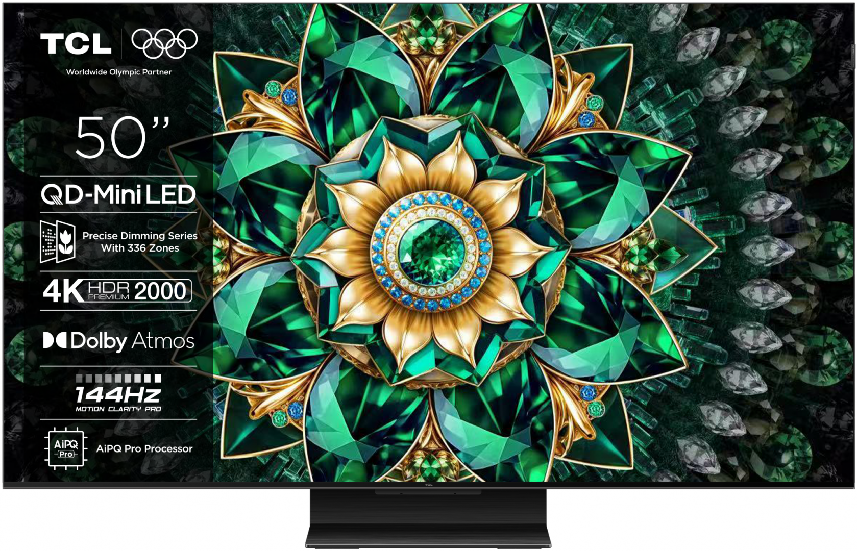Televizor TCL Mini LED 50Q7C, 126 cm, Smart Google TV, 4K Ultra HD, (Model 2025)