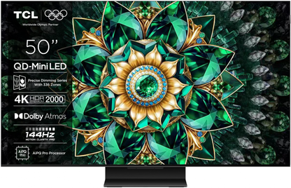Televizor TCL Mini LED 50Q7C, 126 cm, Smart Google TV, 4K Ultra HD, (Model 2025)