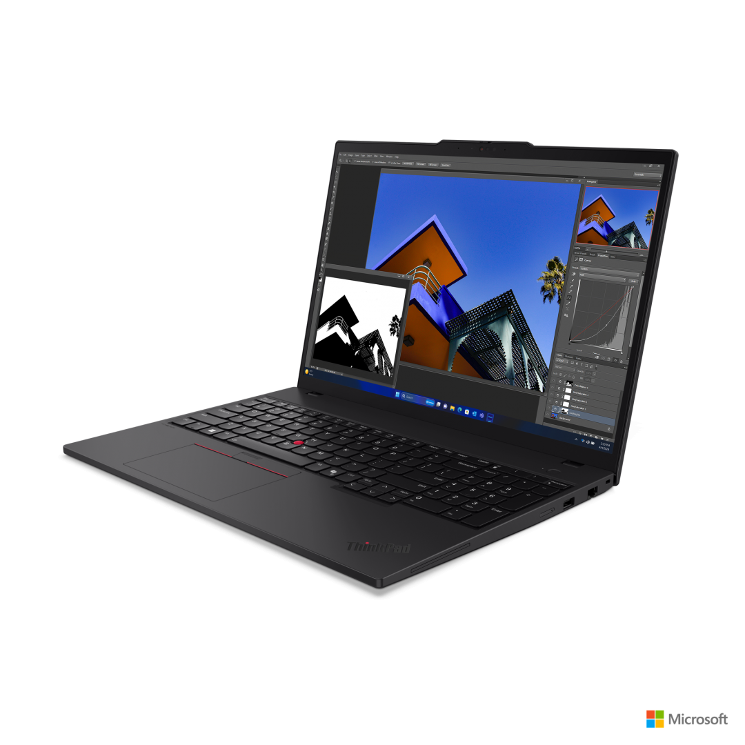 Laptop Lenovo ThinkPad T16 G3; 16" WUXGA; Intel® Core™ Ultra 7 155U; Integrated Intel Graphics; RAM 16; SSD 512; 3YP W11P