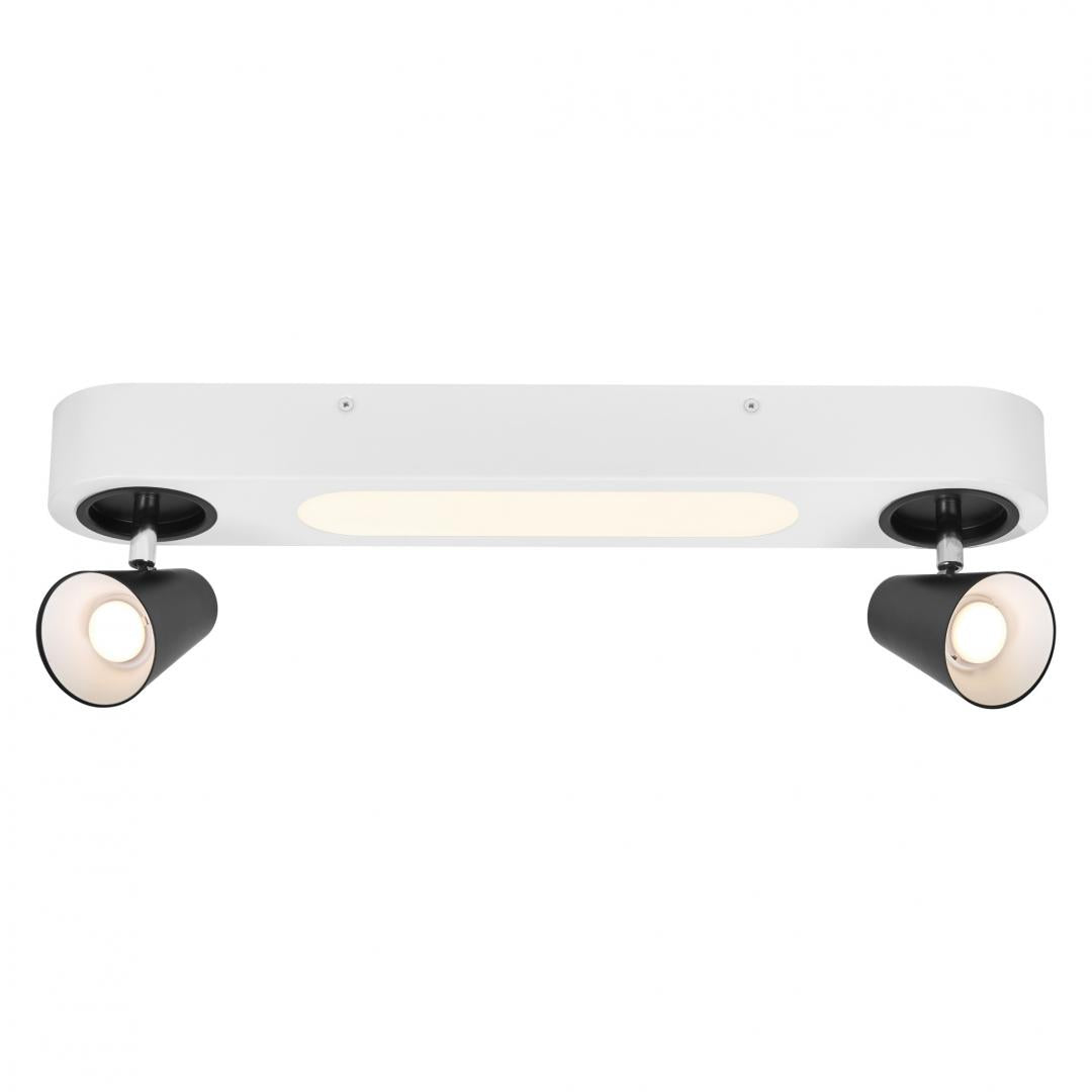 Spot LED dublu ajustabil Ledvance DECOR NEPTUNE, 20W, 1630 lm, lumina calda (3000K), IP20, 508mm, Alb, clasa energetica F