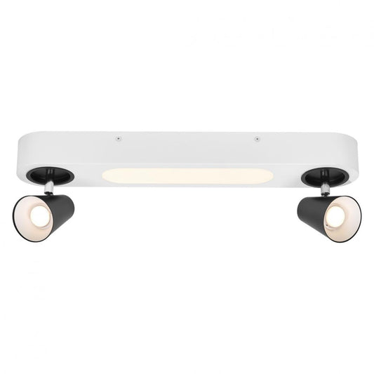Spot LED dublu ajustabil Ledvance DECOR NEPTUNE, 20W, 1630 lm, lumina calda (3000K), IP20, 508mm, Alb, clasa energetica F