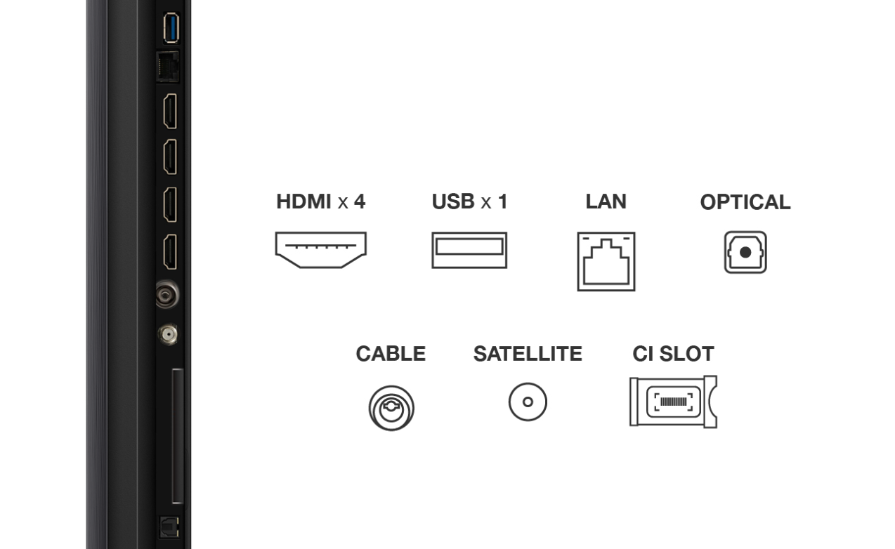 Televizor TCL Mini LED 55Q6C, 138 cm, Smart Google TV, 4K Ultra HD, (Model 2025)