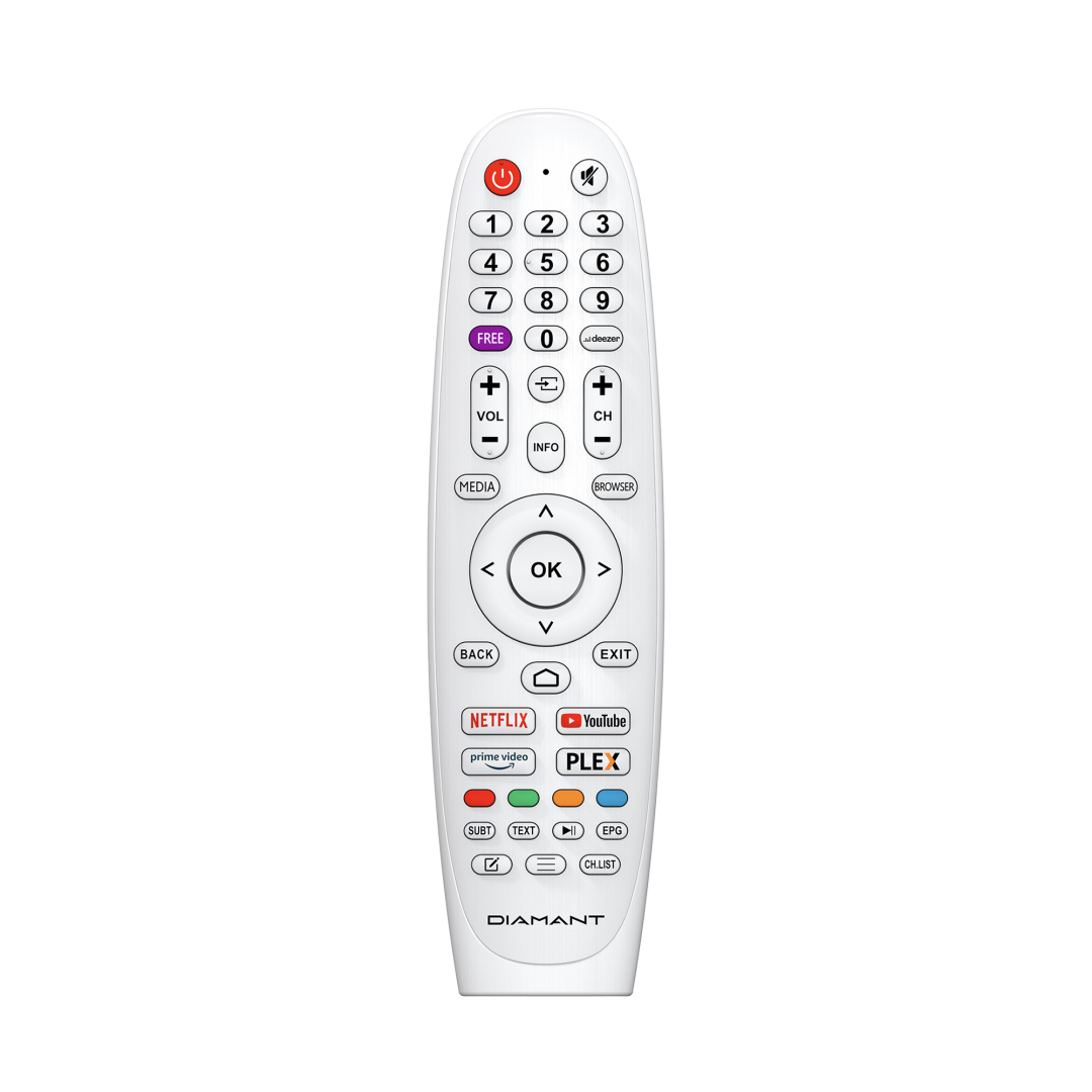 LED TV DIAMANT SMART 43HL4331F/C, 109 cm, Full HD, Alb, VIDAA