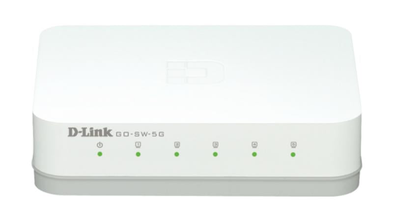Switch D-Link GO-SW-5G, 5 port, 10/100/1000 Mbps