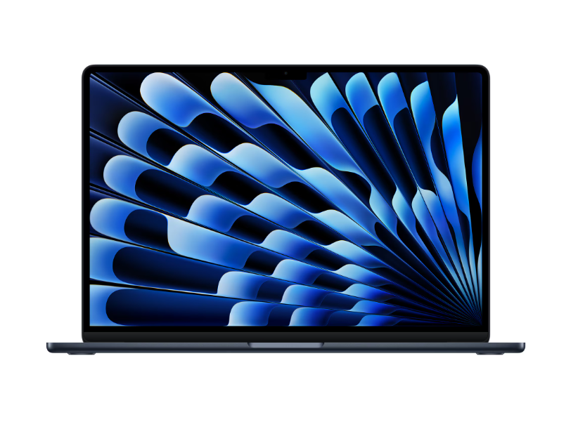 MacBook Air 15.3" Retina/Apple M4 (CPU 10-core, GPU 10-core, NeuralEngine 16-core)/16GB/512GB - Midnight - US English (CTO from MW1M3RO/A)