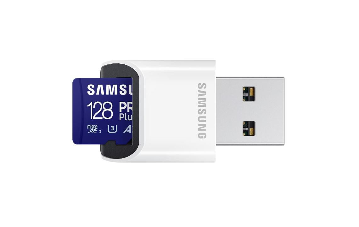 Card de Memorie MicroSDHC PRO PLUS 128GB, Class10/Grade 3 cu cititor de carduri