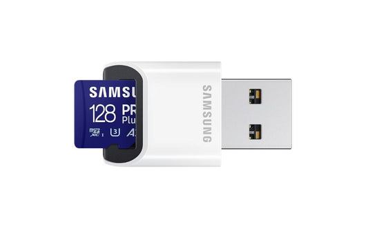 Card de Memorie MicroSDHC PRO PLUS 128GB, Class10/Grade 3 cu cititor de carduri