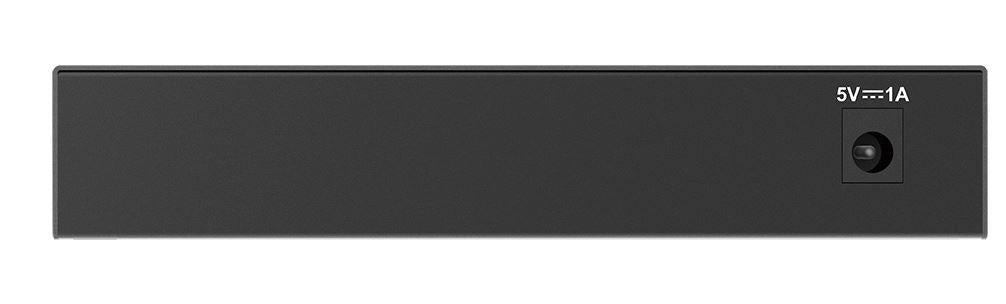 D-Link Switch DGS-108GL, 8 porturi Gigabit, Capacity 16Gbps, desktop, faramanagement, metal, negru, fara ventilator, D-link Green Technology.