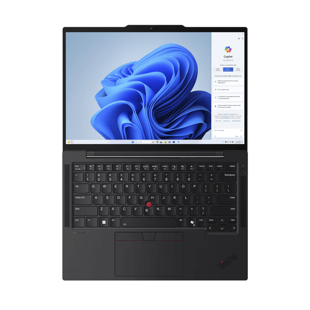 Laptop Lenovo ThinkPad T14s Gen 5; 14" WUXGA; Intel Core Ultra 7 155U; Integrated Intel Graphics; RAM 32GB, SSD 1TB, 3YP W11P