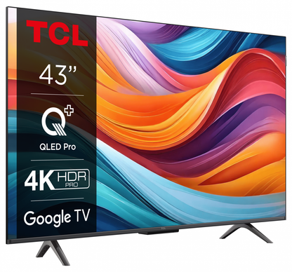Qled TV 4K 43''(109cm) TCL 43T7B (Model 2024)