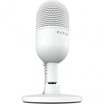 Microfon Razer Seiren V3 Chroma RGB USB, frecventa raspuns 20 Hz - 20000 Hz, sensibilitate 110 dB (THD > 1% at 1 kHz), alb
