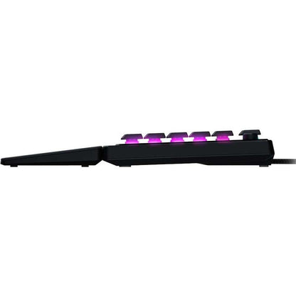 Tastatura gaming mecanica Razer Ornata V3 Tenkeyless, razer Mecha- Membrane Switches, iluminare Chroma RGB, US layout, material taste ABS cu gravare laser si acoperire UV, negru