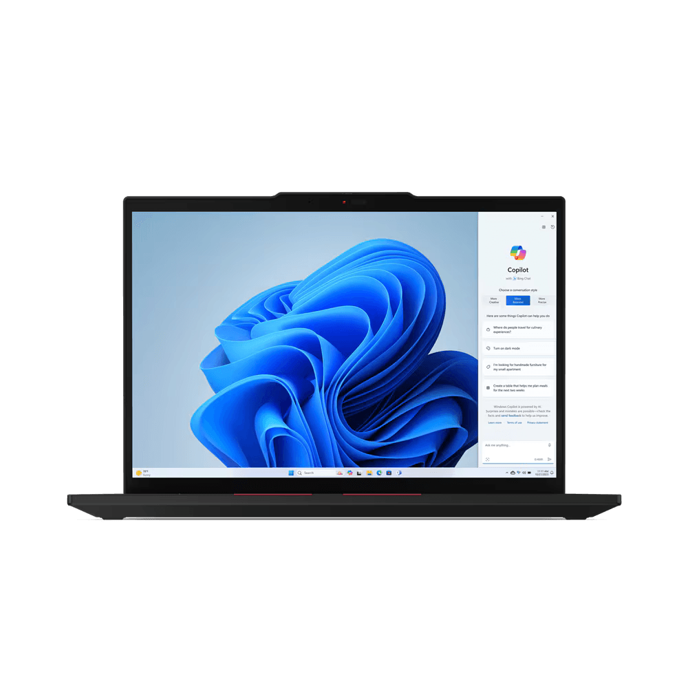 Laptop Lenovo ThinkPad T14 Gen 5 (Intel); 14" WUXGA; Intel Core Ultra 7 155U; Integrated Intel Graphics; RAM 64GB, SSD 1TB, 3YP W11P