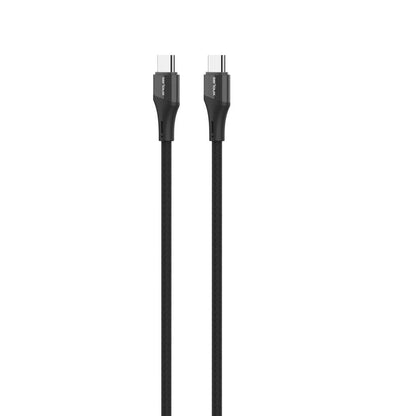 Cablu Serioux TYPE-C - TYPE-C 1M 100W, lungime: 100 cm, ie?ire: 100W, tip cablu: USB-C la USB-C, culoare: Negru, func?ie: înc?rcare ?i sincronizare
