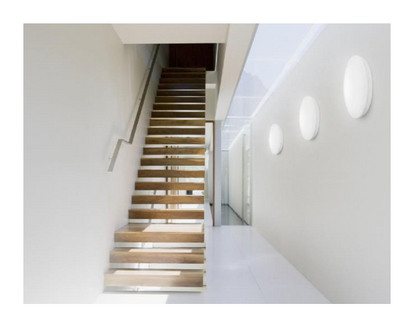Plafoniera LED pentru baie cu senzor de miscare Ledvance SURFACE SLIM ROUND 200, 19W, 2000 lm, lumina neutra (4000K), IP65/IK10, Ø200x55mm, Alb