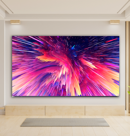 Televizor METZ QLED 100MQE8500, 254 cm, Smart Google TV, 4K Ultra HD, 120Hz, Clasa F (Brand German)