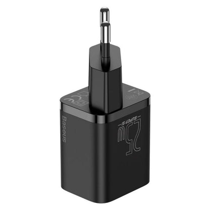 Incarcator Baseus Super Si, Quick Charge 25W, 1 x USB Type-C 5V/3A, negru