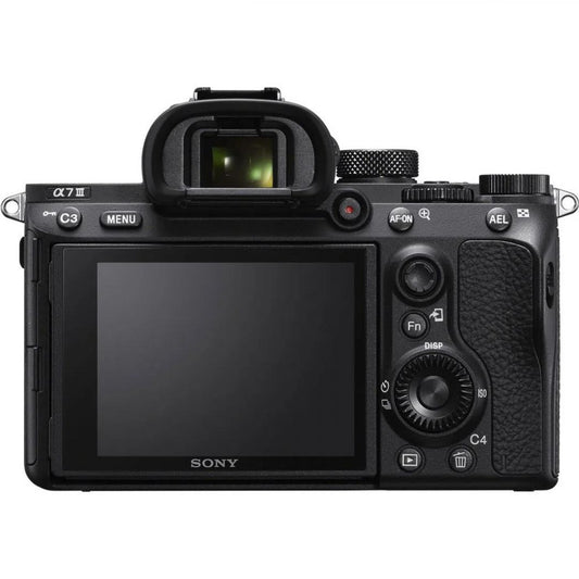Kit SONY A7 Mark III Mirrorless 24MP, ISO 51200 (Extins: 204800), 1/8000s, 4K @30fps, SD/SDHC/SDXC, Rafala 10cps, WiFi/Bluetooth, Senzor Full Frame, Montura Sony FE, Obiectiv 28-70mm, F3.5