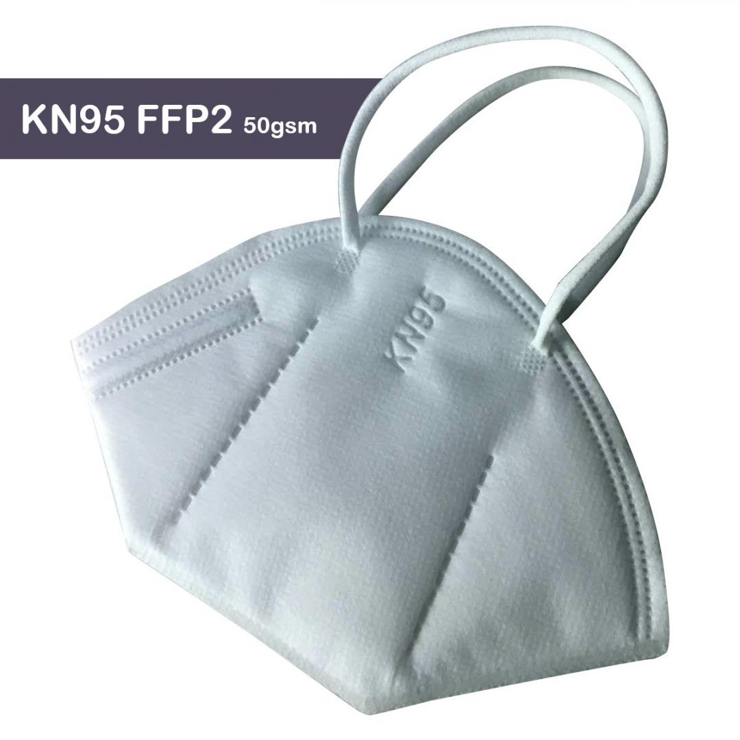 KN95 FFP2 || Masti de Protectie Respiratorie || 3D Design, 4-straturi hipoalergic 50g/m2 (nesterile), BFE?95%, PM2.5, fixator nazal aplicat; Standard Aplicat: EN149:2001+A1:2009, PPE Directive (EU) 2016/425; set: 5 buc/blister