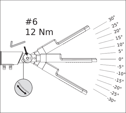 Lampa LED stradala Ledvance AREA S, 30W, 100-240V, 3900 lm, lumina calda (3000K), IP66/IK08, Østalp 48-60mm, 448x172x73mm