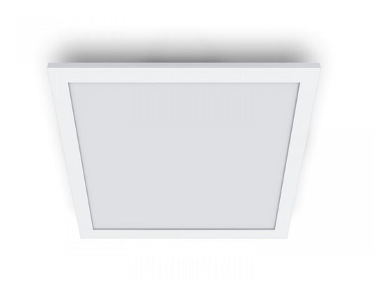 Panou LED WiZ Panel SQ, Wi-Fi, control vocal, 36W, 3400 lm, lumina alba(2700-6500K), IP20, 60cm, Alb