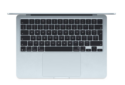 MacBook Air 13.6" Retina/Apple M4 (CPU 10-core, GPU 8-core, Neural Engine 16-core)/16GB/256GB - Sky Blue - INT KB (2025) 30W USB?C