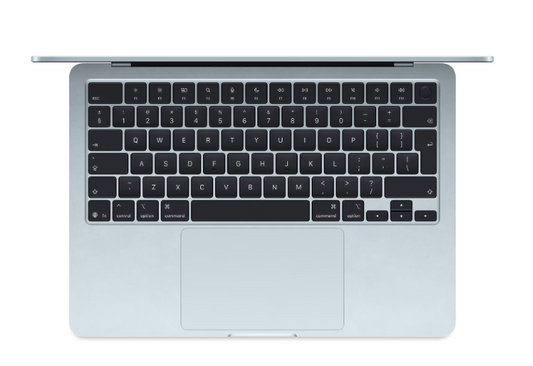 MacBook Air 13.6" Retina/Apple M4 (CPU 10-core, GPU 8-core, Neural Engine 16-core)/16GB/256GB - Sky Blue - INT KB (2025) 30W USB?C