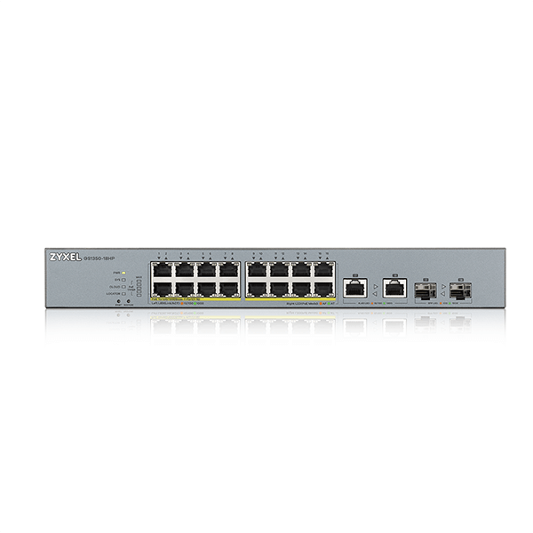 ZYXEL GS1350-18HP 16-PORT GBE POE SWITCH