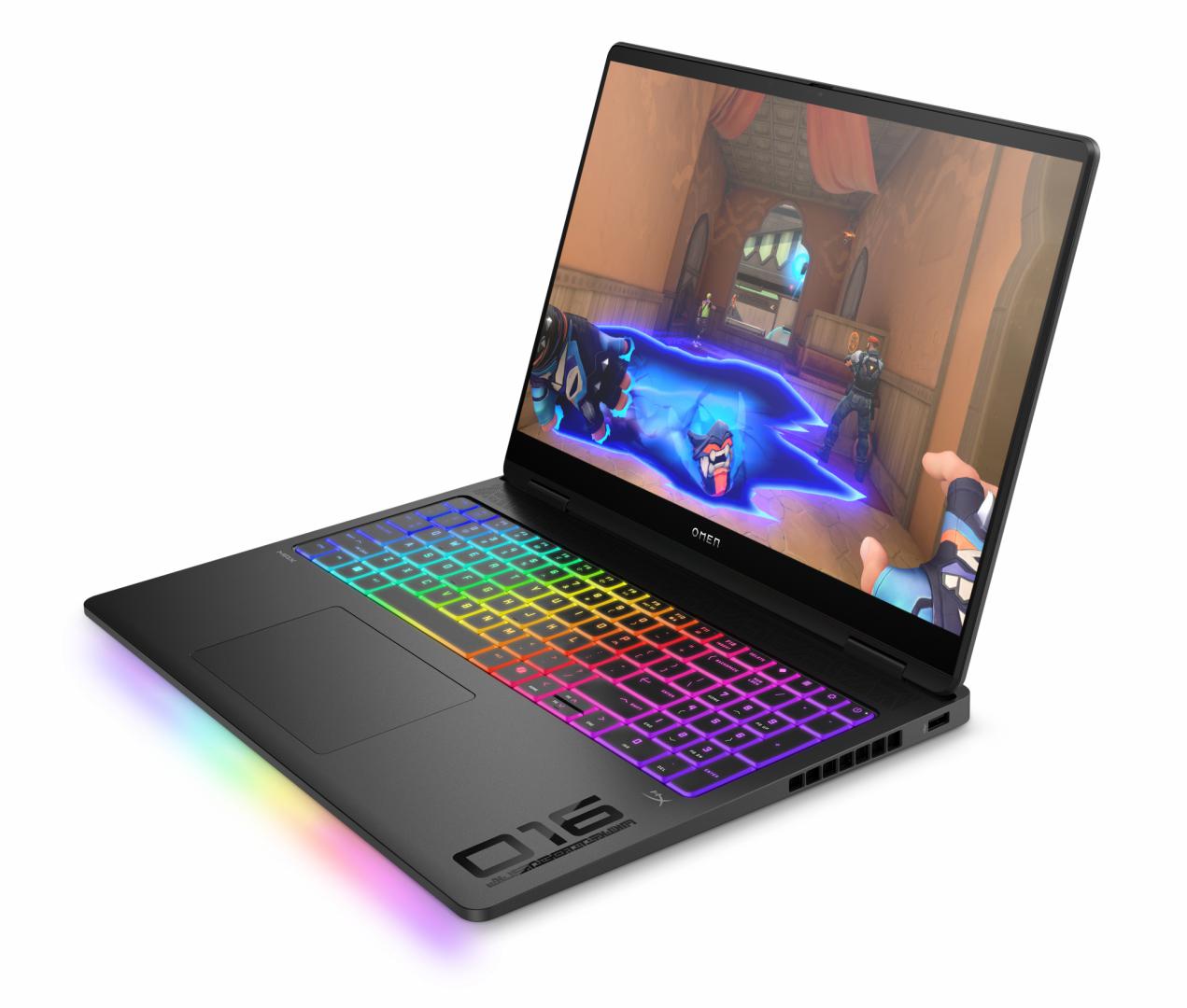 Laptop HP OMEN 16-ah0003nn cu procesor Intel Core U9-275HX 24-Core (2.7GHz, up to 5.4GHz, 36MB), 16.0 inch WQXGA, NVIDIA GeForce RTX 5090 24GB, 64GB DDR5, SSD, 2TB PCIe Gen4 NVMe, Free DOS, Shadow Black