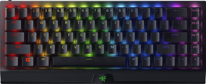 Tastatura Razer™ BlackWidow V3 Mini HyperSpeed, wireless, neagra